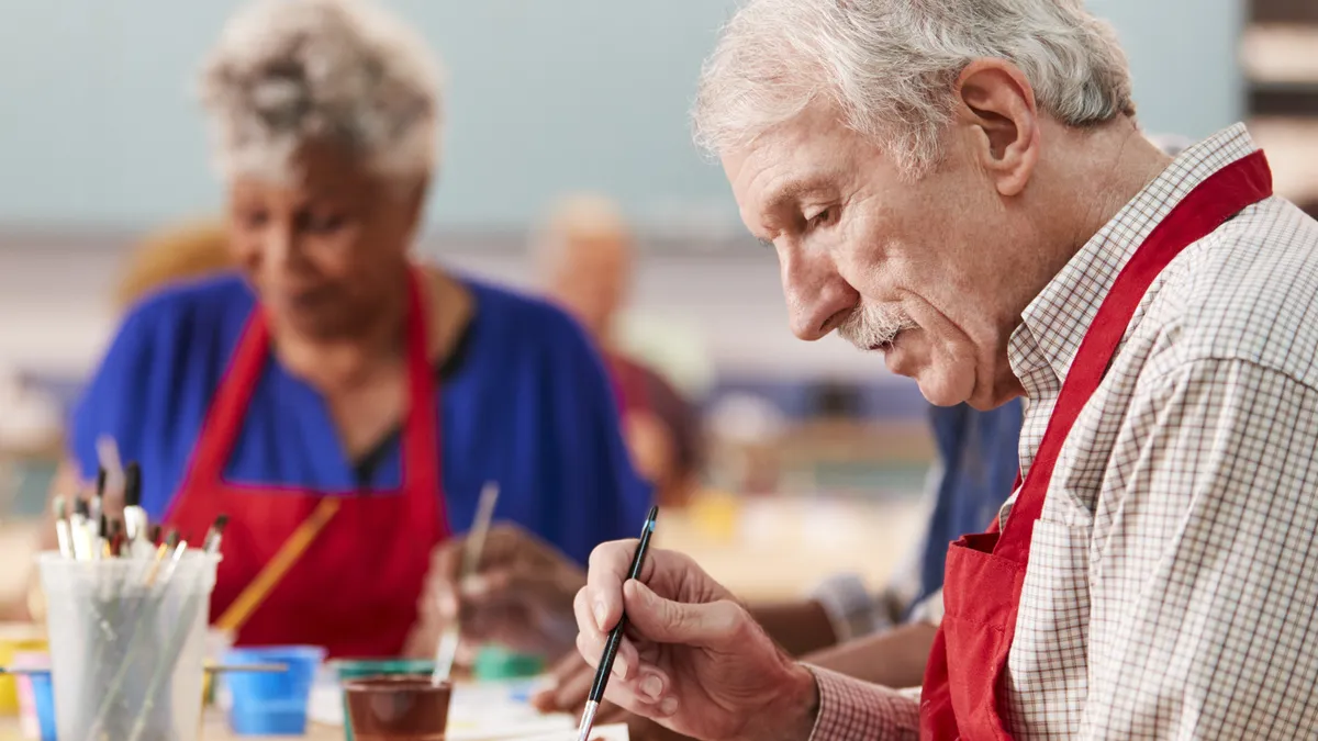 Make Visits Feel Natural With a Shared Painting Kit